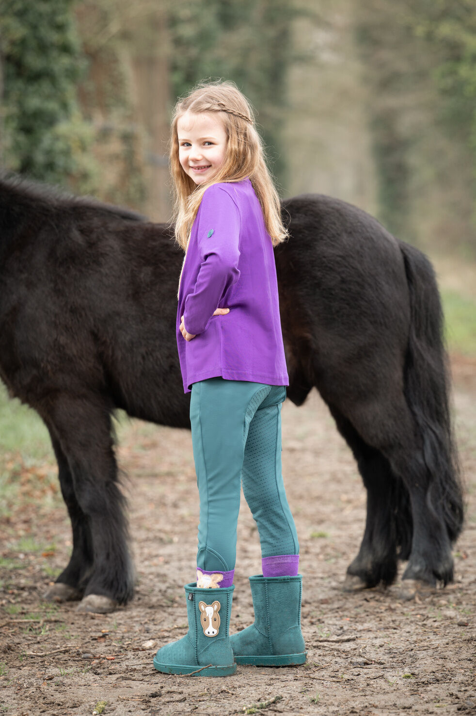 HKM T-shirt met lange mouwen Anima