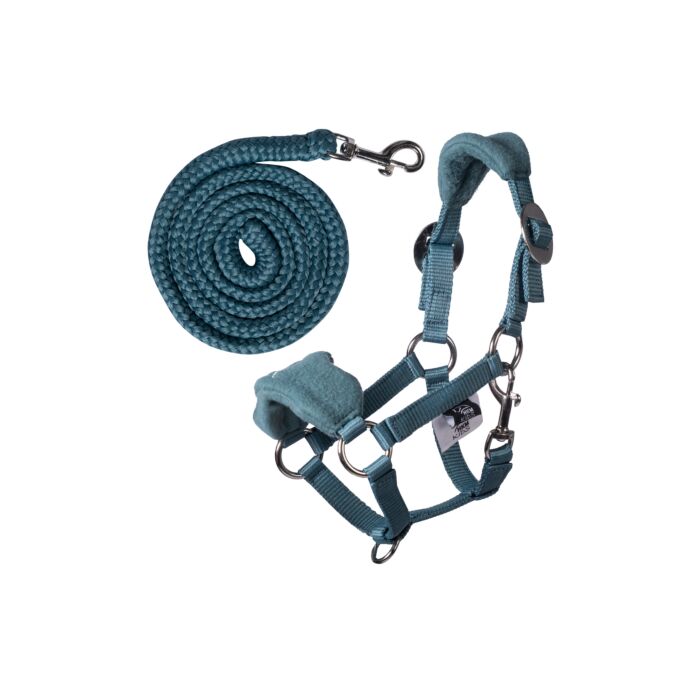 HKM Hobby Horse Halster set fleece
