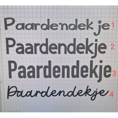 Enige stukken van Joyce ZADELDEKJE AMBER MET BEDRUKKING 2 zijden April actie !