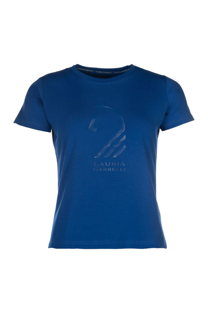 Sale HKM Lauria Garelli set shirt en oornetje blauw