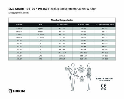 Horka Bodyprotector Flex plus junior